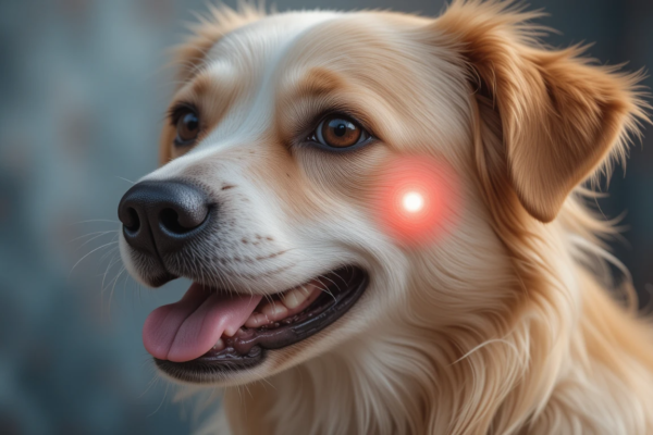anfangsstadium hot spot hund bilder