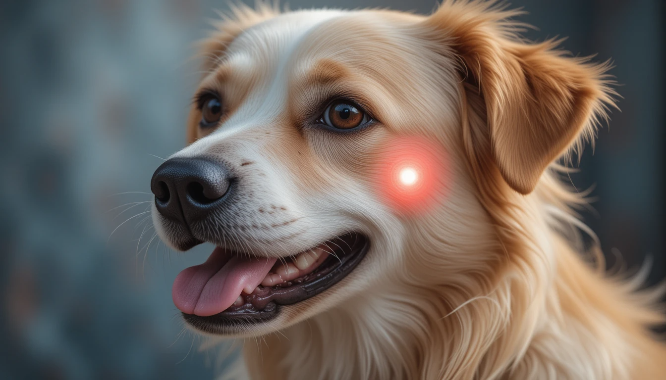 anfangsstadium hot spot hund bilder