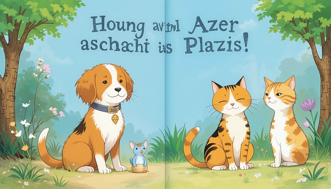 Für Hund und Katz ist auch noch Platz Vierfarbiges Bilderbuch von Donaldson & Scheffler Amazon.de