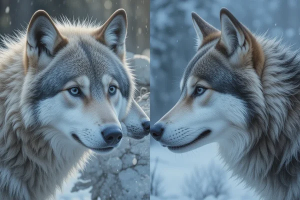 unterschied wolf hund tabelle